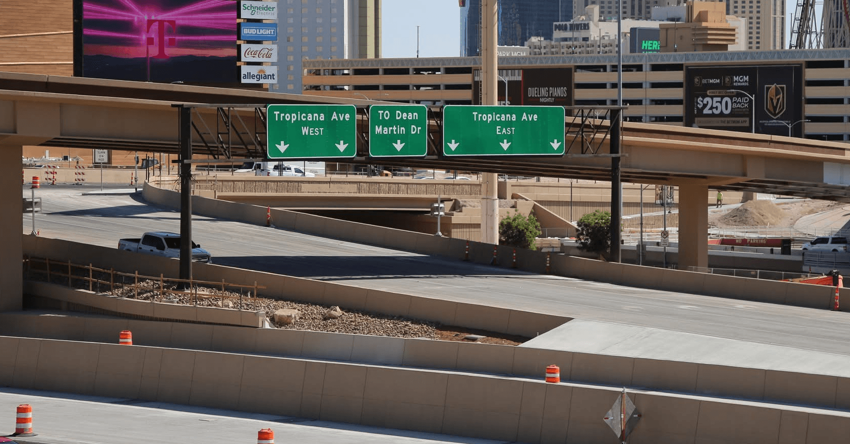 I-15 Tropicana Interchange Expansion (Current Ongoing Project)